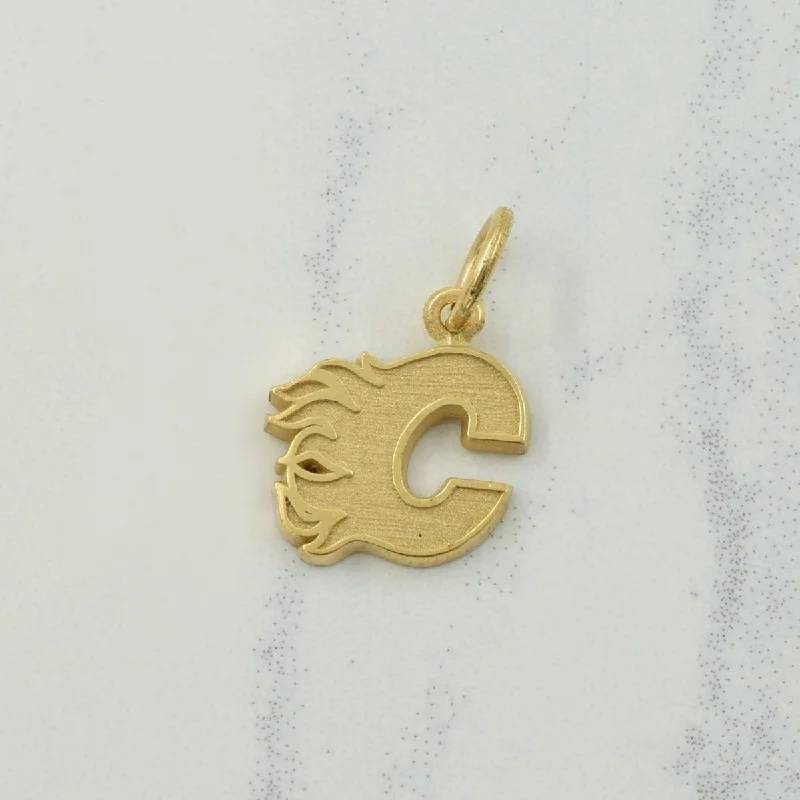 moonstone engagement ring boho 10k Yellow Gold Calgary Flames Charm |