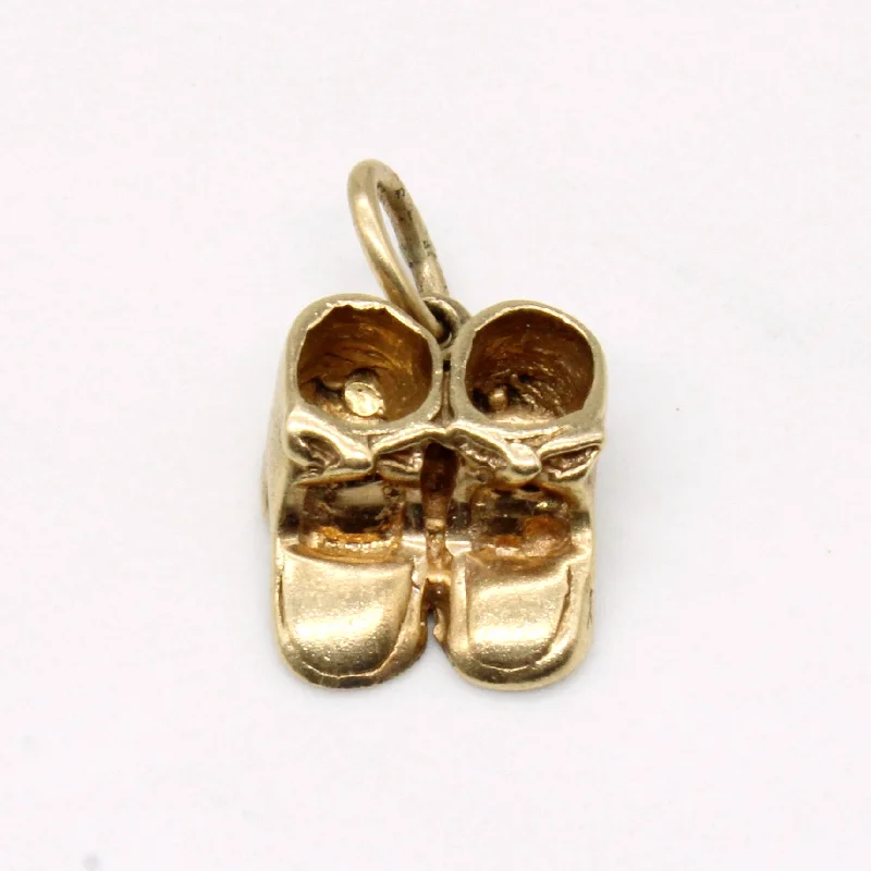 celestial moonstone ring gold 10k Yellow Gold Shoe Charm