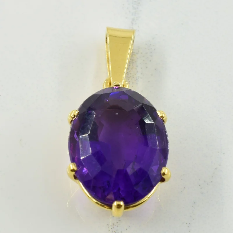 Amethyst Pendant | 5.60ct |