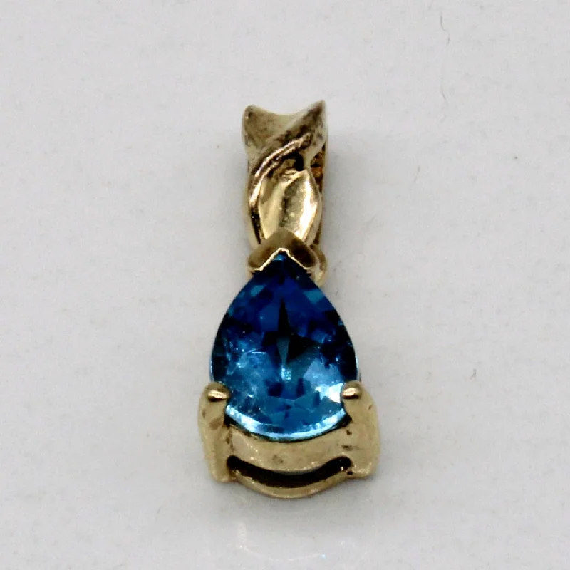 Blue Topaz Pendant | 0.75ct |