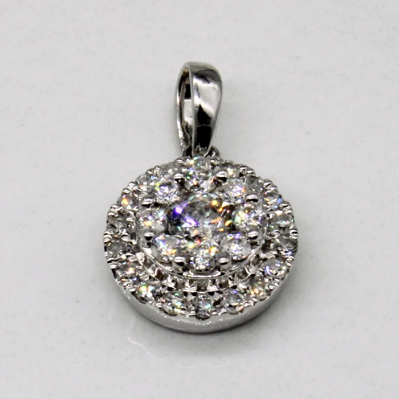 Diamond Circle Pendant | 0.50ctw |