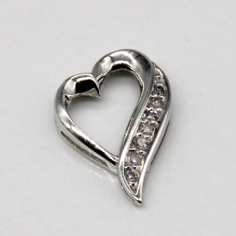 Diamond Heart Pendant | 0.05ctw |