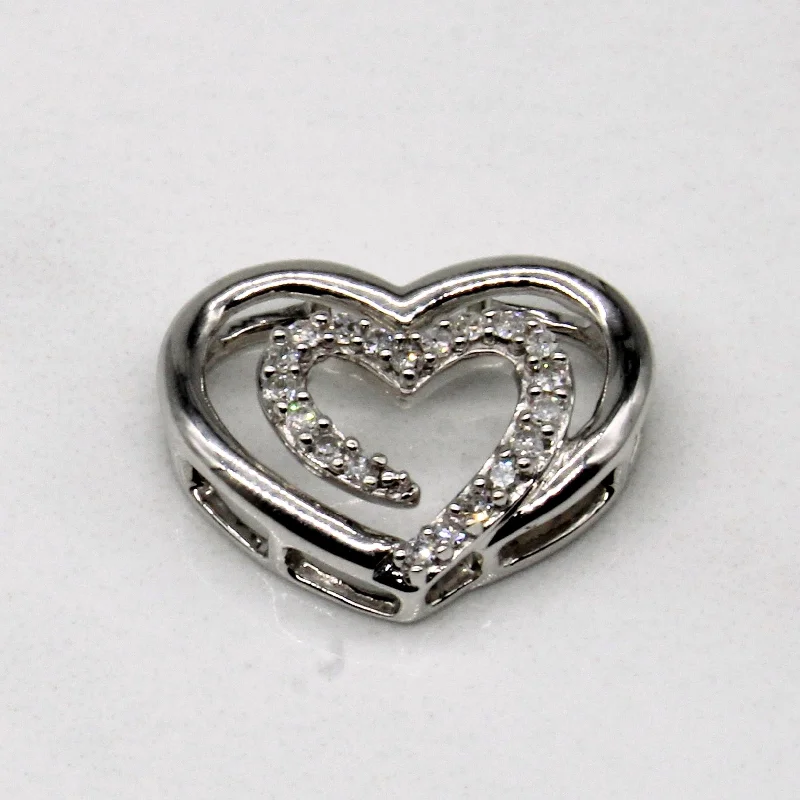 Diamond Heart Pendant | 0.10ctw |