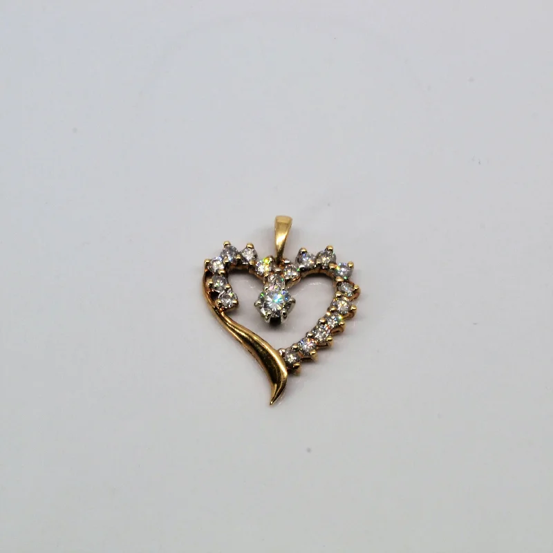 Diamond Heart Pendant | 1.41ctw |