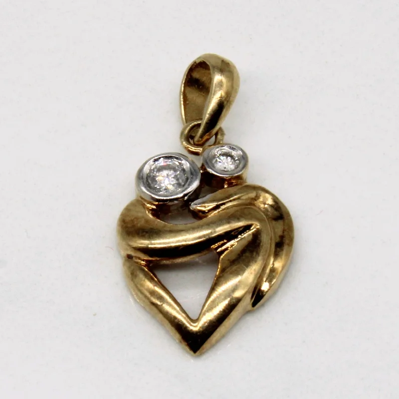 Diamond Hugging Pendant | 0.08ctw |