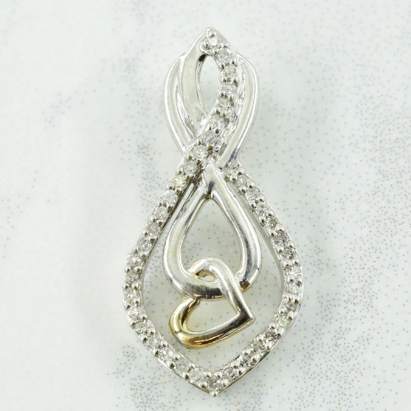 Diamond Infinity Pendant | 0.12ctw |