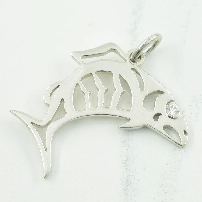 aquamarine and diamond wedding ring Diamond Orca Charm |