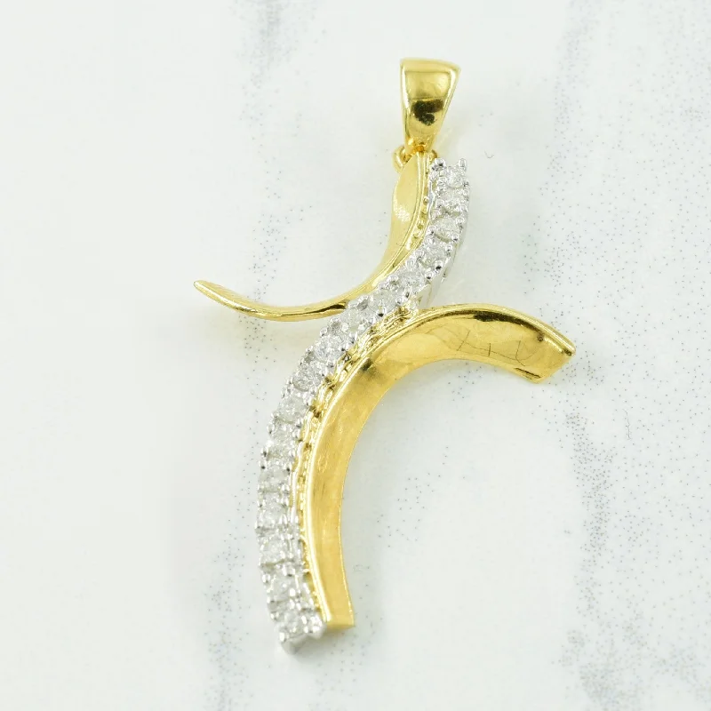 Diamond Bypass Pendant | 0.16ctw |