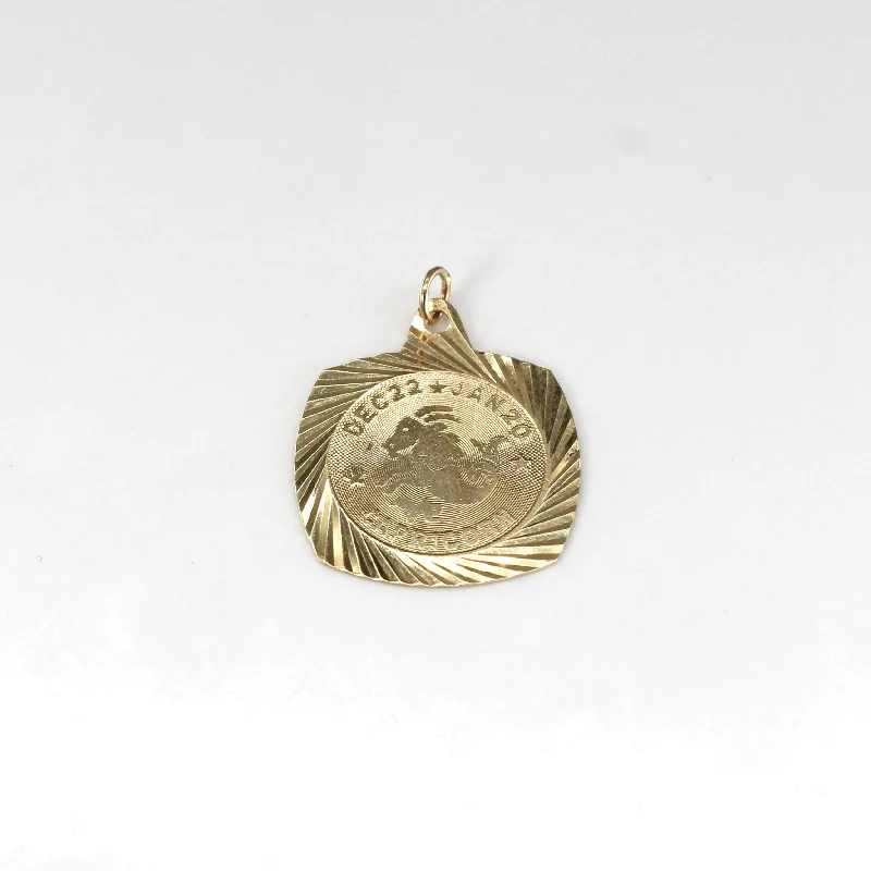 adjustable toe ring silver Gold Zodiac Sign Pendant