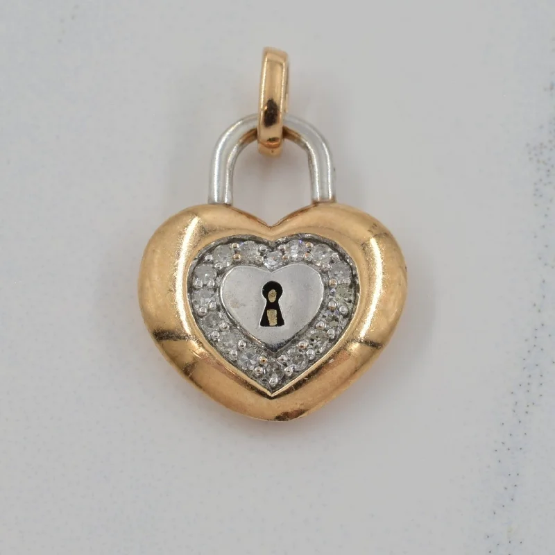dainty butterfly pendant necklace Diamond Heart Pendant | 0.08ctw |