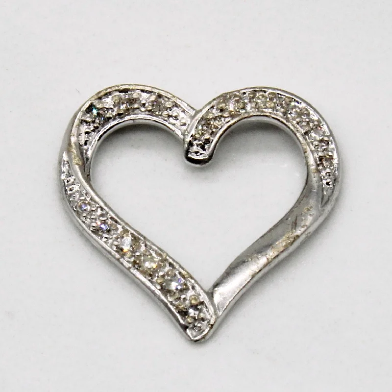 handcrafted gemstone toe ring 'Michael Hill' Diamond Heart Pendant | 0.05ctw |
