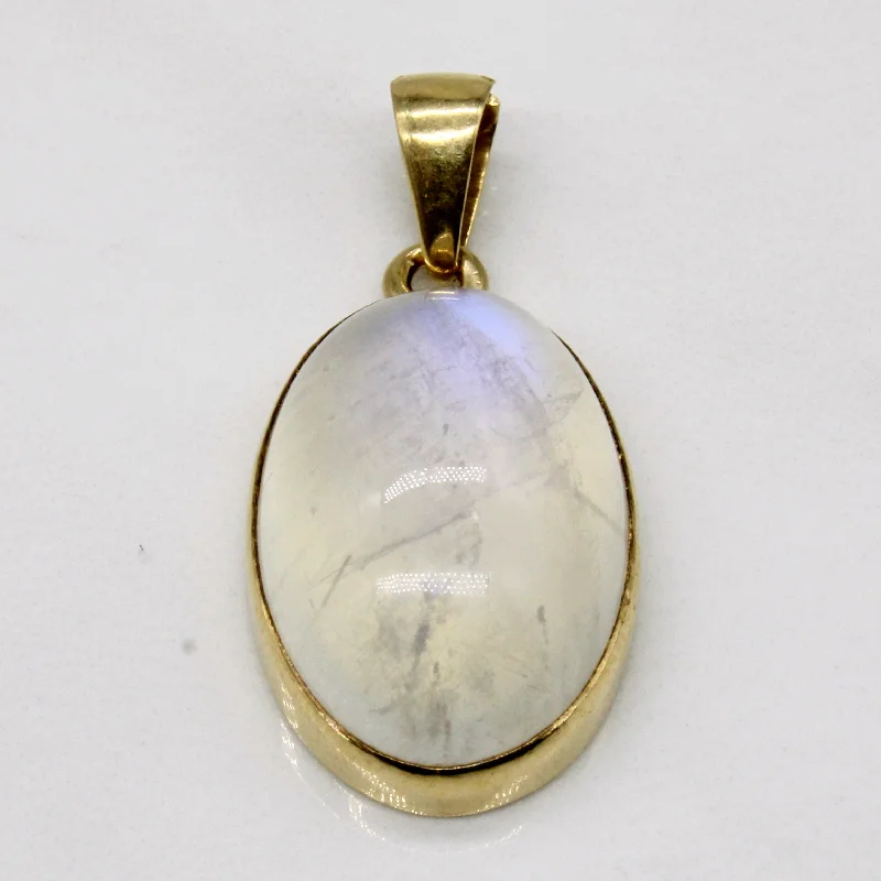 diamond tennis bracelet real Moonstone Pendant | 18.00ct |