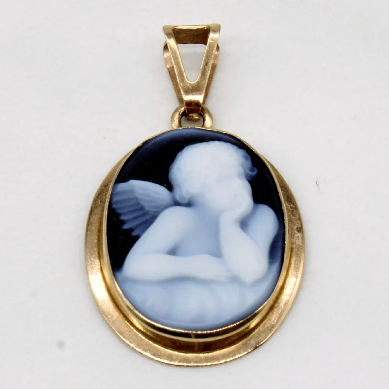 celestial constellation necklace silver Porcelain & Black Onyx Cameo Pendant | 3.50ct | celestial constellation necklace silver Porcelain & Black Onyx Cameo Pendant | 3.50ct |