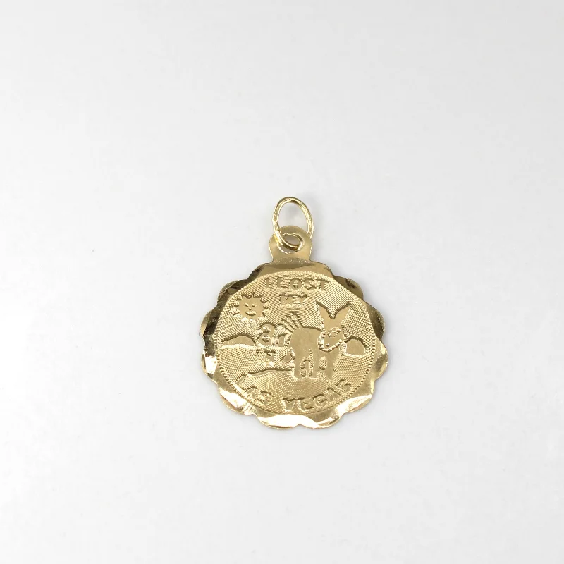 real opal ring for women Yellow Gold Las Vegas Donkey Pendant