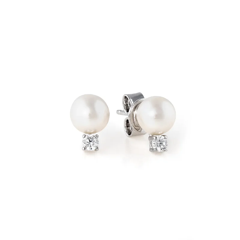 dainty sapphire stacking rings Accented Pearl Stud Earrings Finished in Pure Platinum dainty sapphire stacking rings Accented Pearl Stud Earrings Finished in Pure Platinum