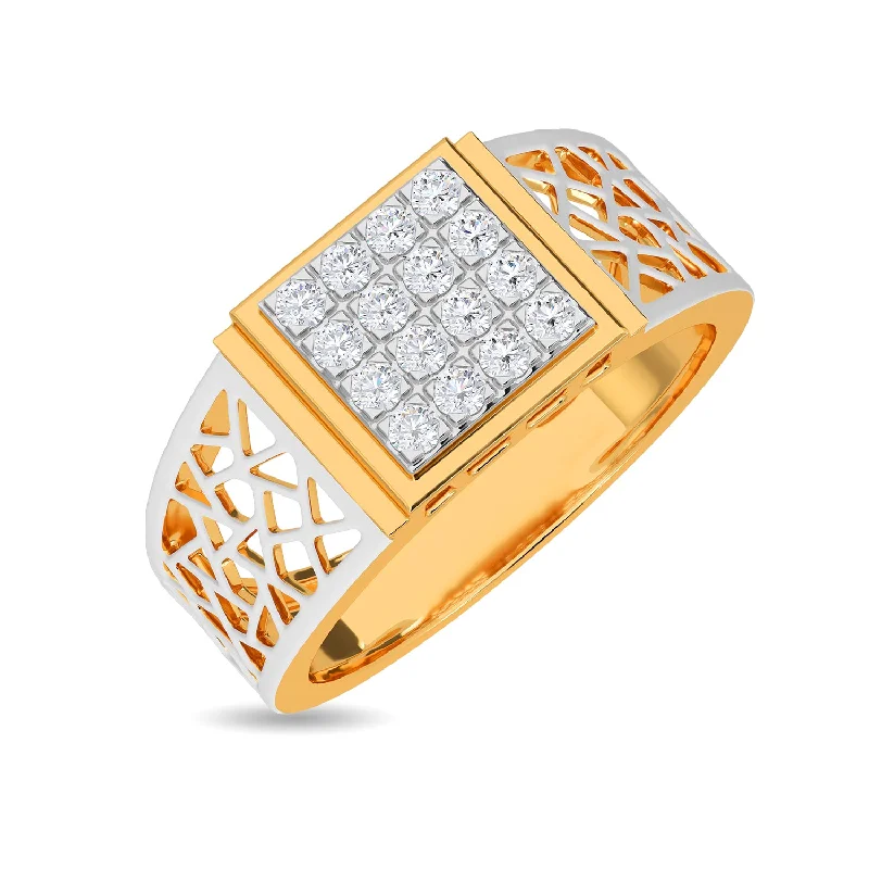 handmade leather ring Anthony Ring For Men