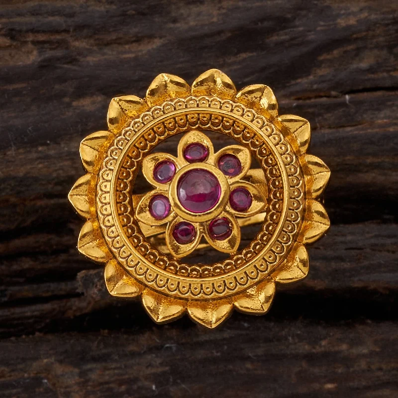 yellow sapphire engagement ring Antique Finger Ring 151695