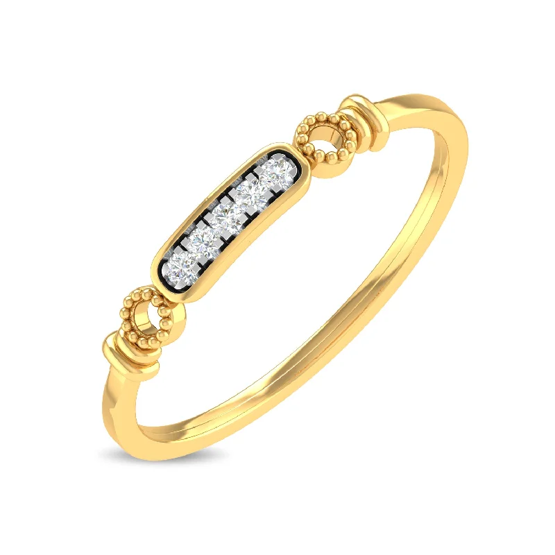 delicate marquise diamond band Awelinae Ring