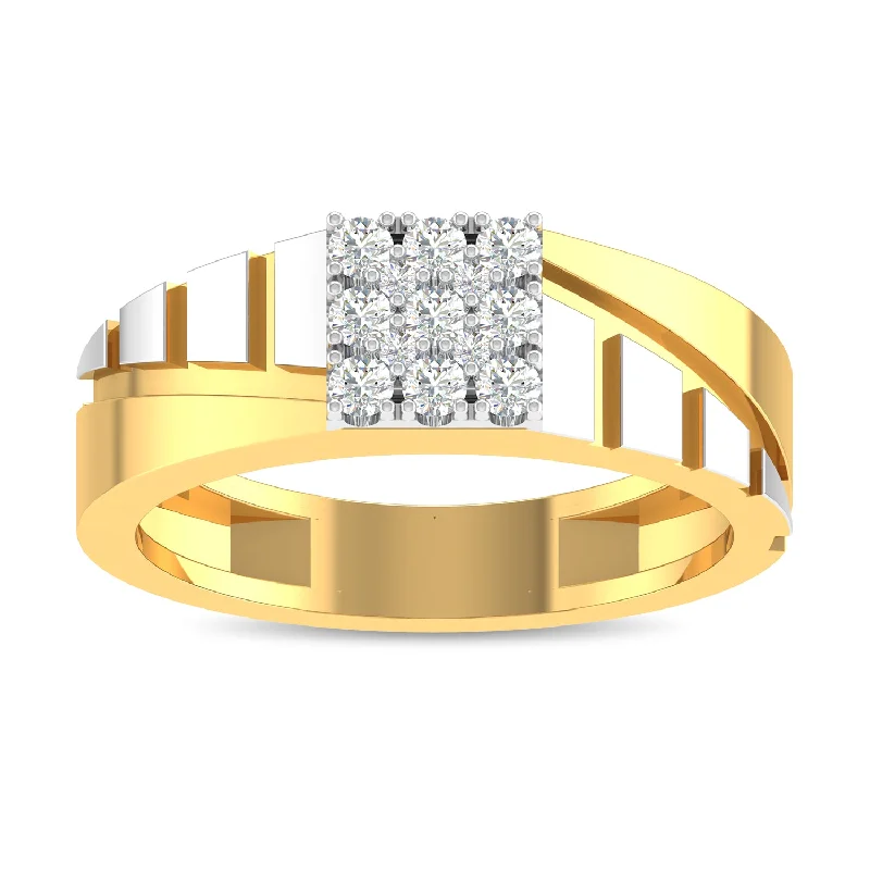 vintage platinum wedding band Bastien Ring For Him