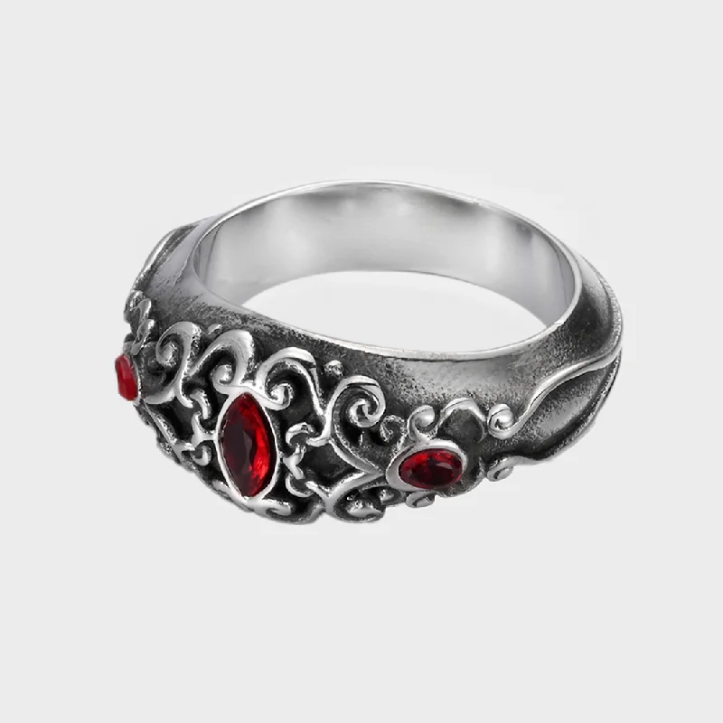 adjustable silver cuff bracelet Chain to Memory - Ring
