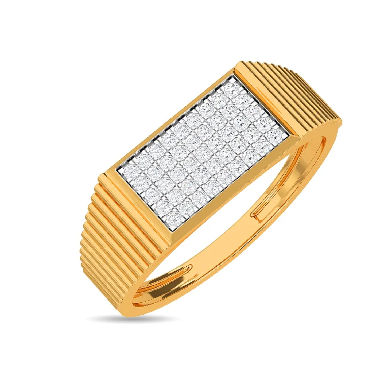 infinity loop ring rose gold Classic Ring For Him