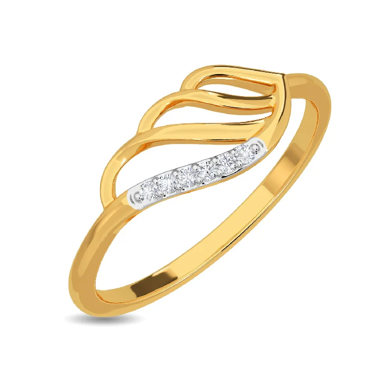 minimalist crystal quartz ring Everli Ring