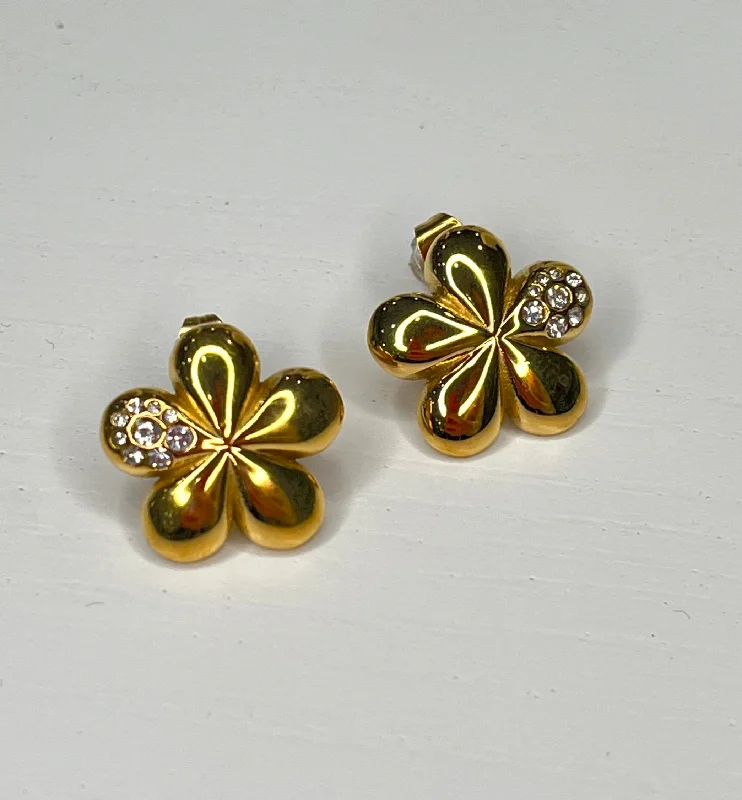 dainty cherry blossom ring Flower Power Stud