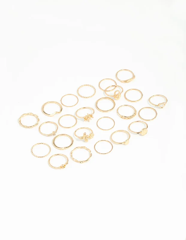 Gold Garden Ring 24-Pack