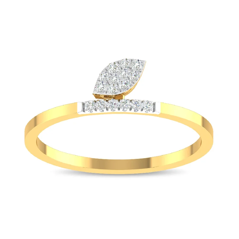 classic wedding set with diamonds Imani Ring