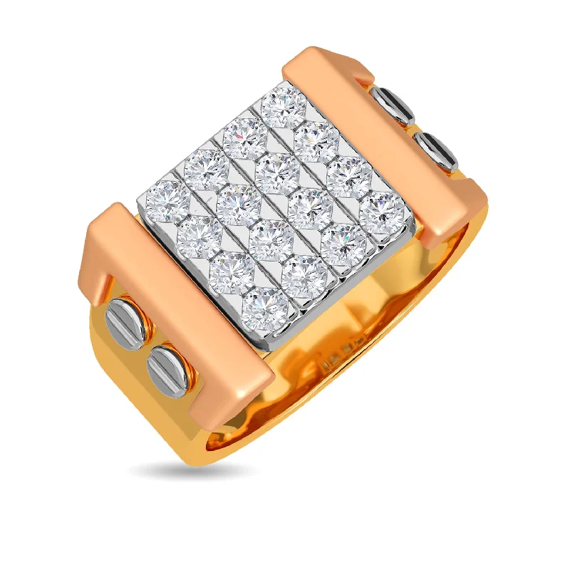 black diamond eternity band Jac Ring For Men