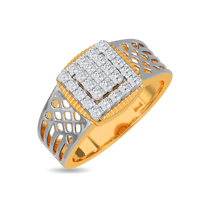 gold initial bracelet personalized Joseph Ring For Men