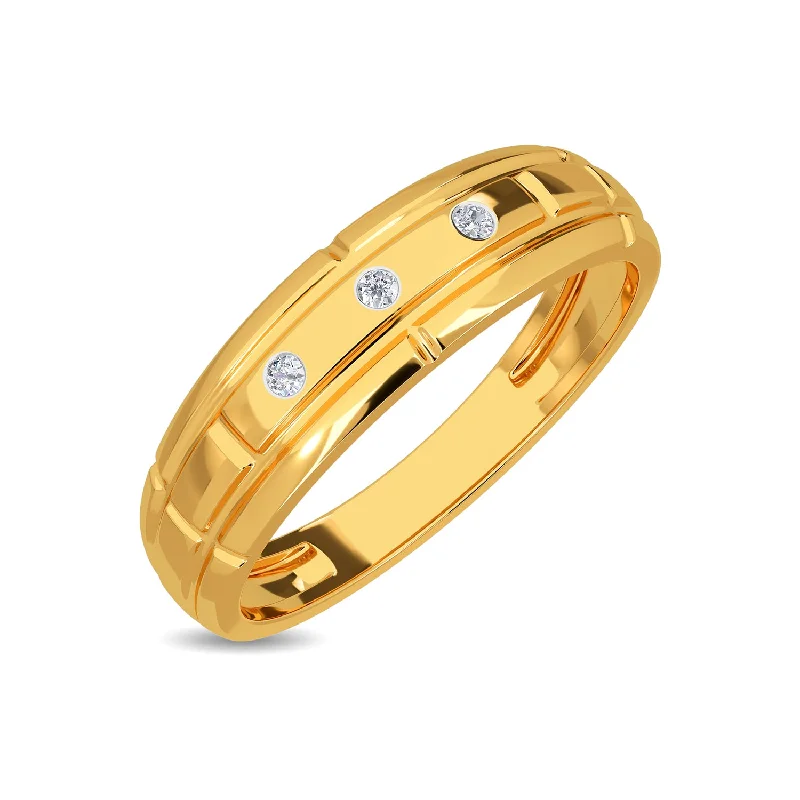 handmade raw stone engagement ring Liame Ring For Him