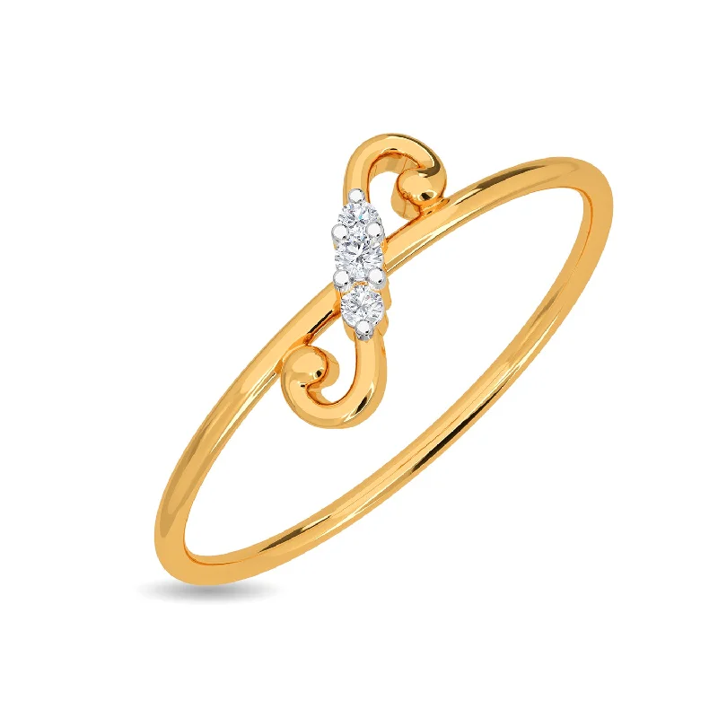 handmade antique silver bangle Lotira Ring