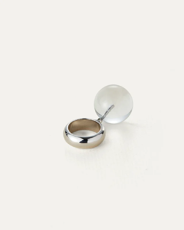 unique square diamond ring Lyra Ring