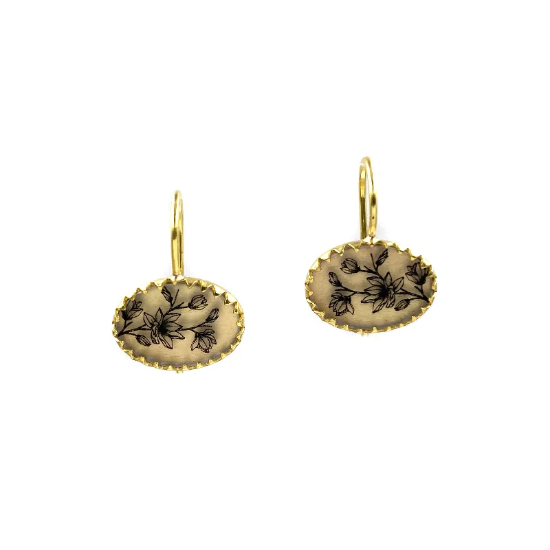 boho macrame bead anklet Magnolia Victoria Earhangers