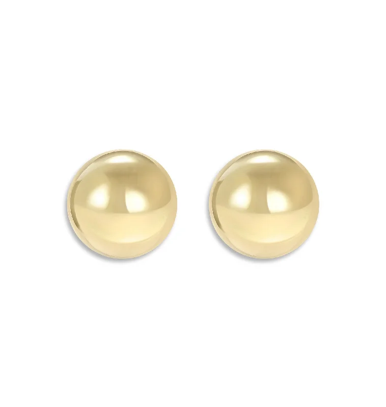delicate marquise diamond band Medium Ball Earrings