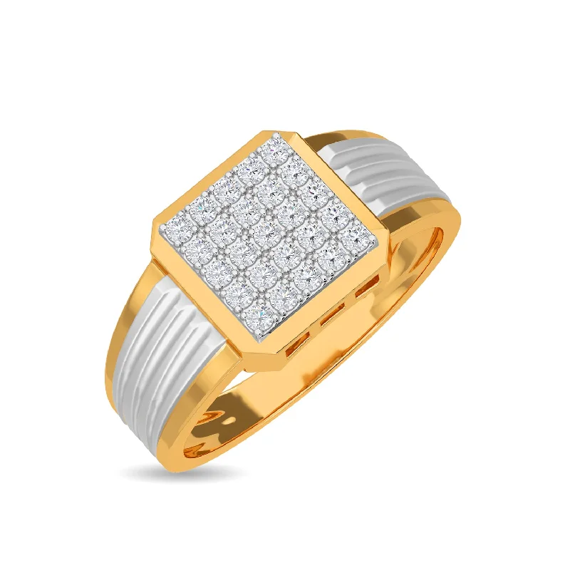 luxury emerald ring platinum Nicholas Ring For Men