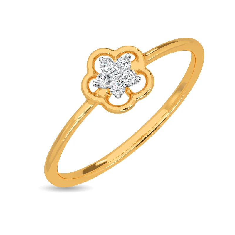 custom name necklace gold Oceane Ring