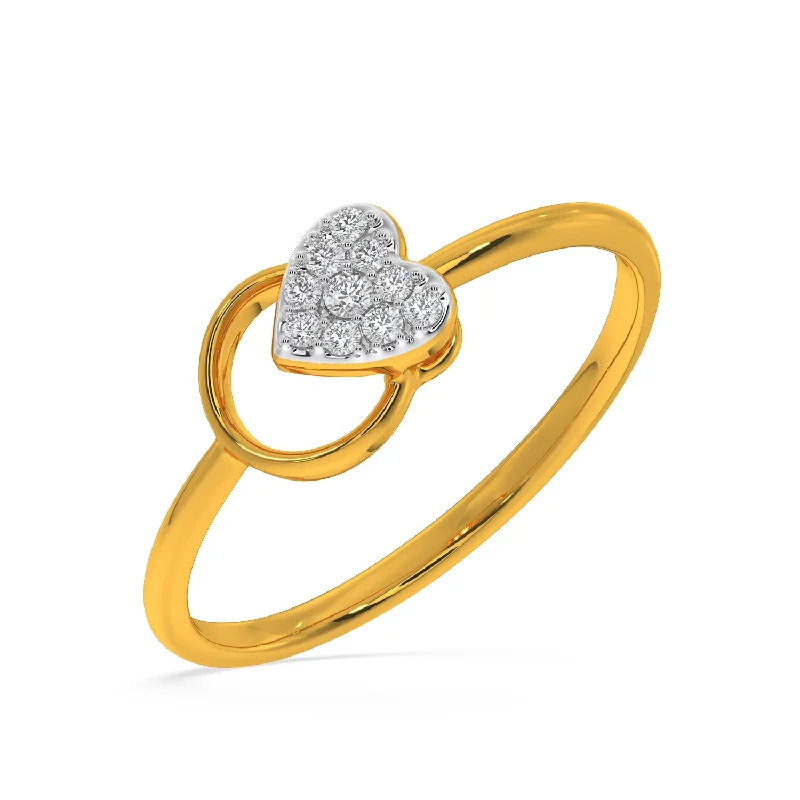 vintage diamond brooch Oliviya Ring
