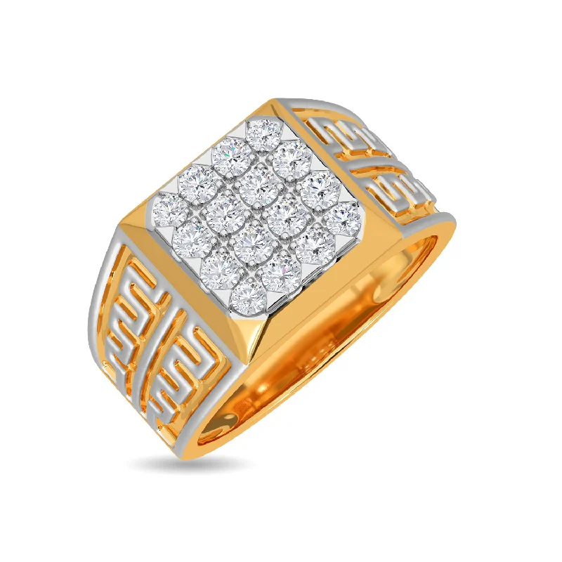 dainty gold anchor bracelet Owen Ring For Men