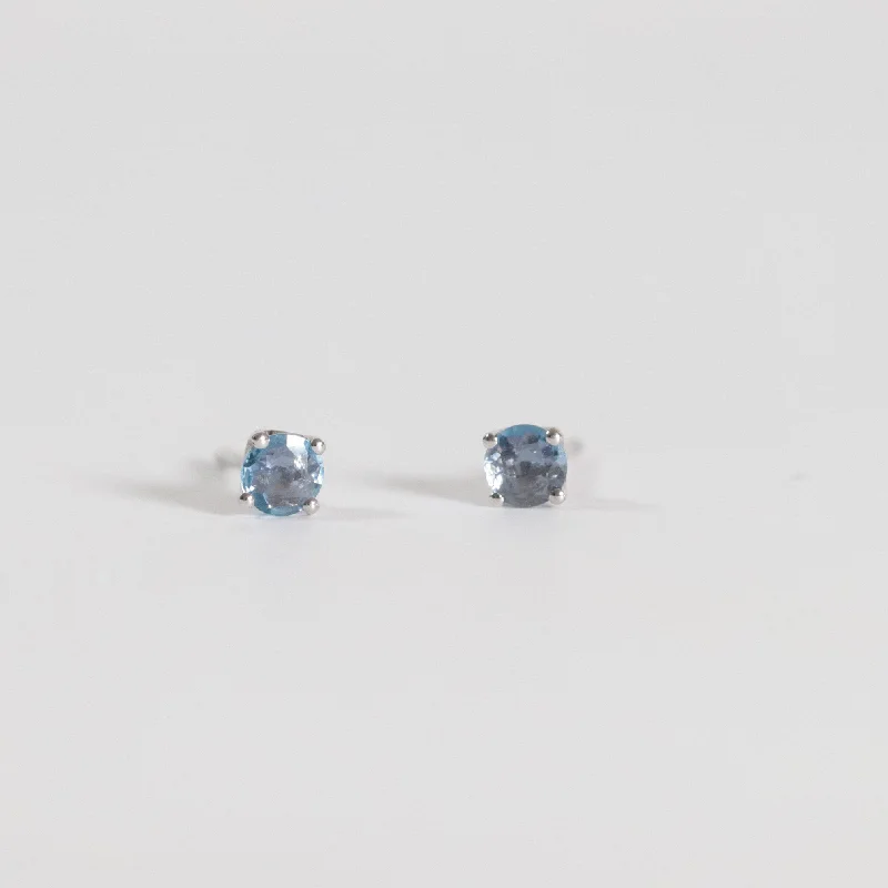 'Pax' Yogo Sapphire Studs - 0.44 CTW