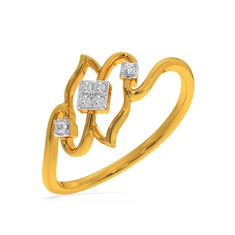 natural crystal pendant necklace Regina Ring