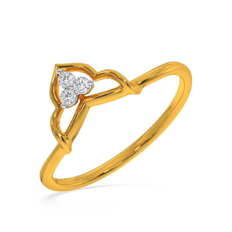 celestial moon and star necklace Renata Ring