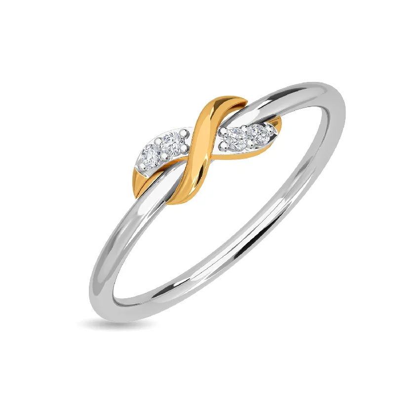 unique silver branch ring Rhianne Ring