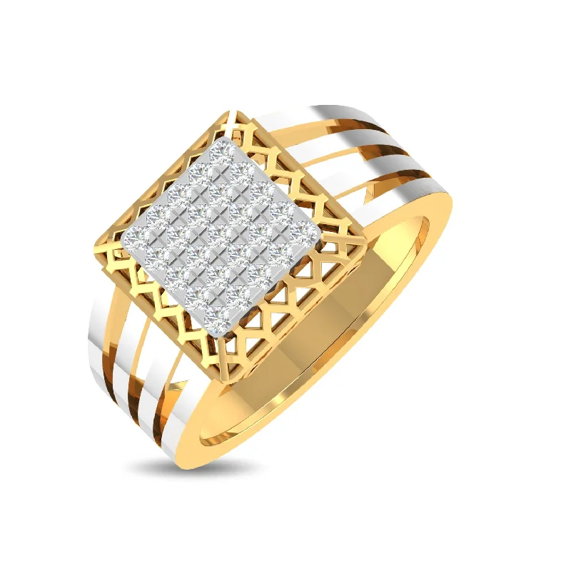 unique tribal silver ring Maelis Ring For Him