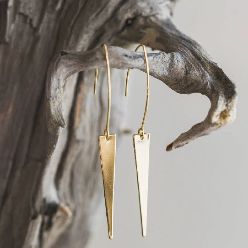 personalized couple’s keychain pendant Spike Earring