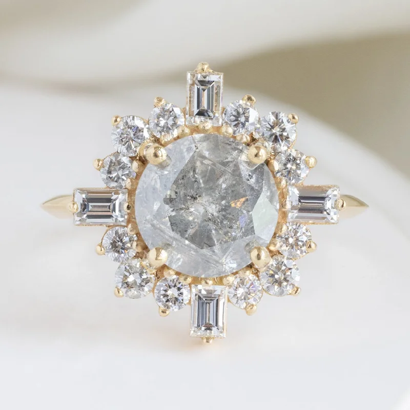 black pearl earrings classic The Compass Luxe | 2.03ct Round Salt and Pepper Diamond in 18K Yellow Gold black pearl earrings classic The Compass Luxe | 2.03ct Round Salt and Pepper Diamond in 18K Yellow Gold