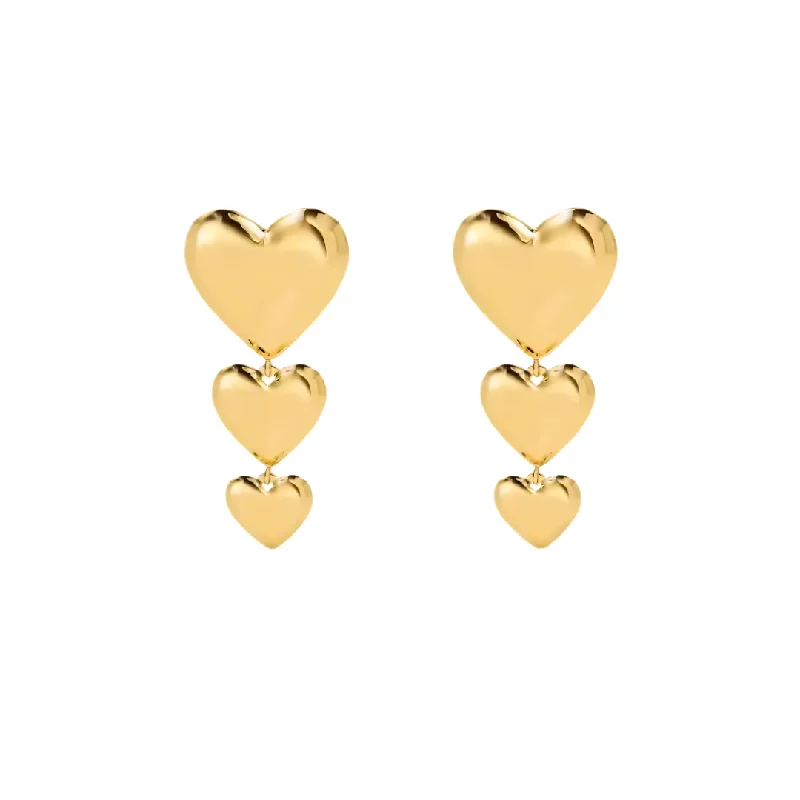vintage filigree engagement ring Tori Heart Drop Earring