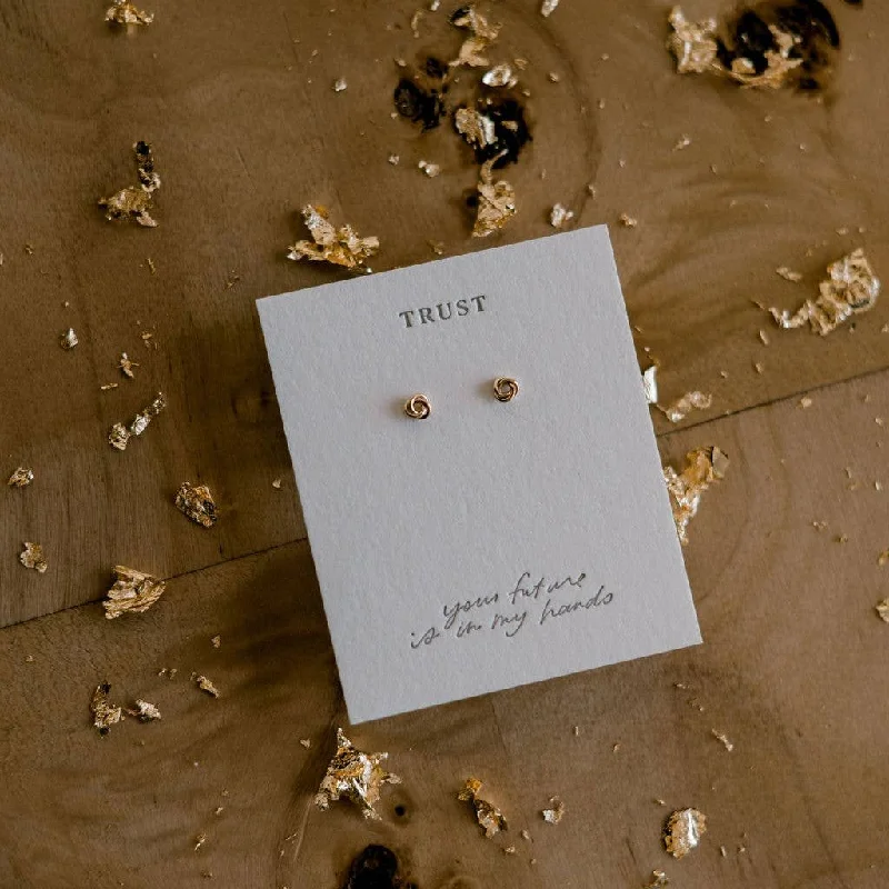 diamond tennis bracelet real Trust Earring Studs