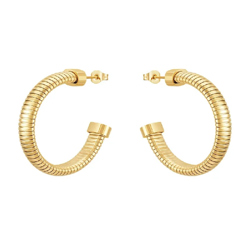 celestial sun and moon earrings Veronica Hoop